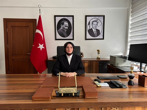 İlçemiz Kaymakamı Sayın Esra DEMİRTAŞ’ın  “ 10 Kasım Atatürk’ü Anma Günü “ Mesajı